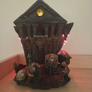 Halloween Haunted Mansion Figurine with Lights